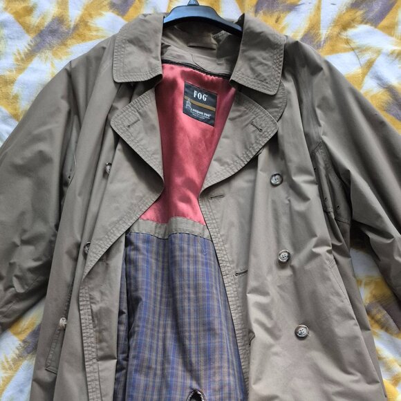 London Fog Women's Long Trench Coat With Belt - Picture 1 of 10